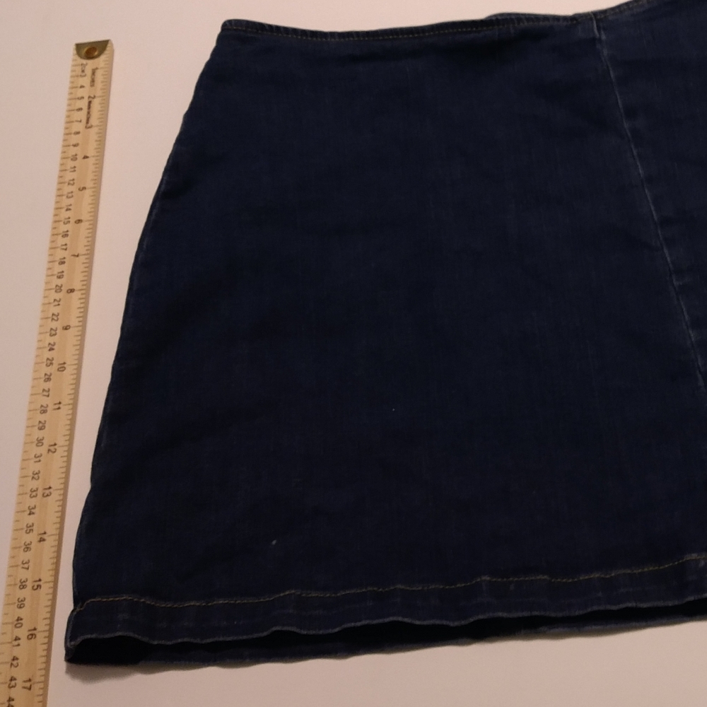 Mini Jean Skirt